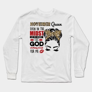 November Queen Even In The Midst Of The Storm Long Sleeve T-Shirt